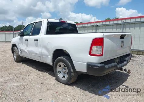2020 Ram 1500 Tradesman Quad Cab 4X2 6'4 Box from USA, damaged, VIN 1C6SRECG2LN385953